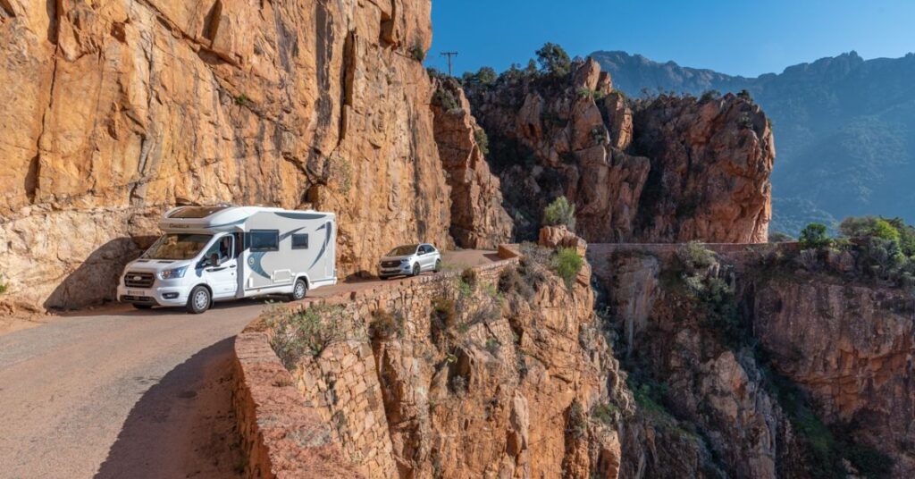 corse en camping car